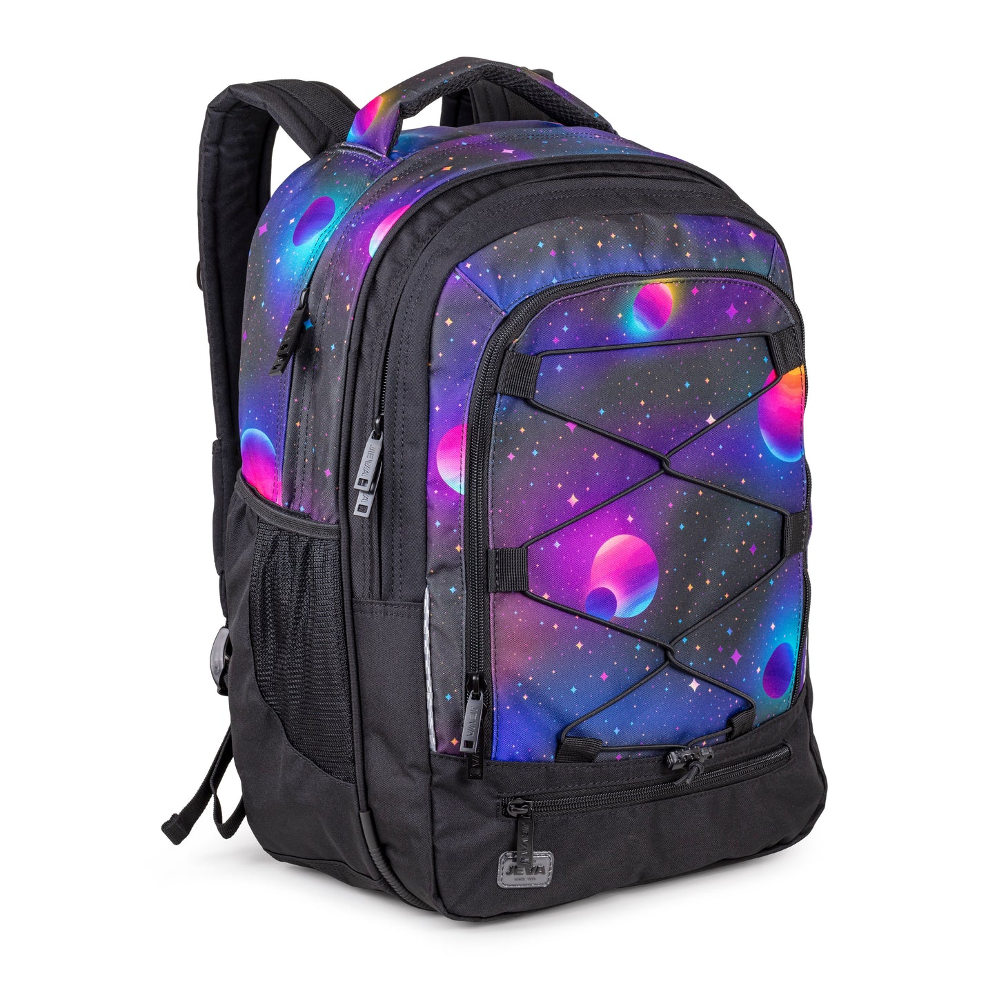 JEVA Schooltas met planeten print
