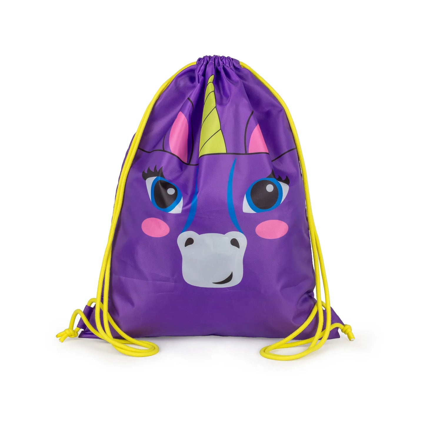 JEVA gymtasje paars met unicorn print