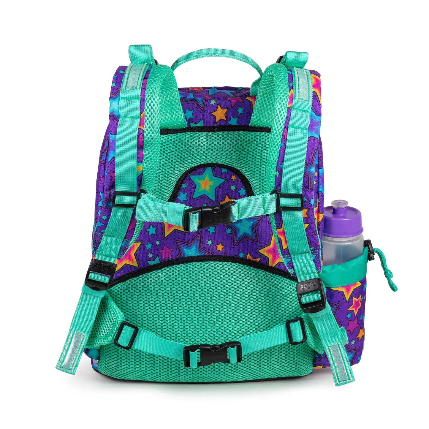 JEVA rugzak Start-Up Unicorn Candy met unicorn print en ergonomische vormgeving