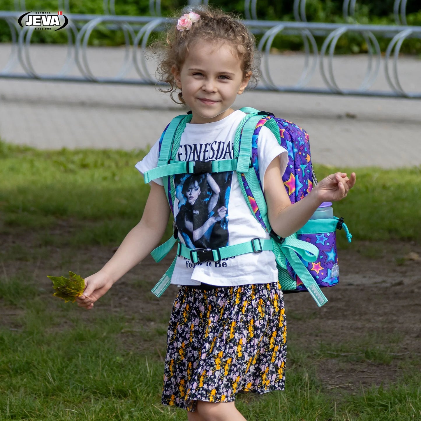 JEVA rugzak Start-Up Unicorn Candy met unicorn print