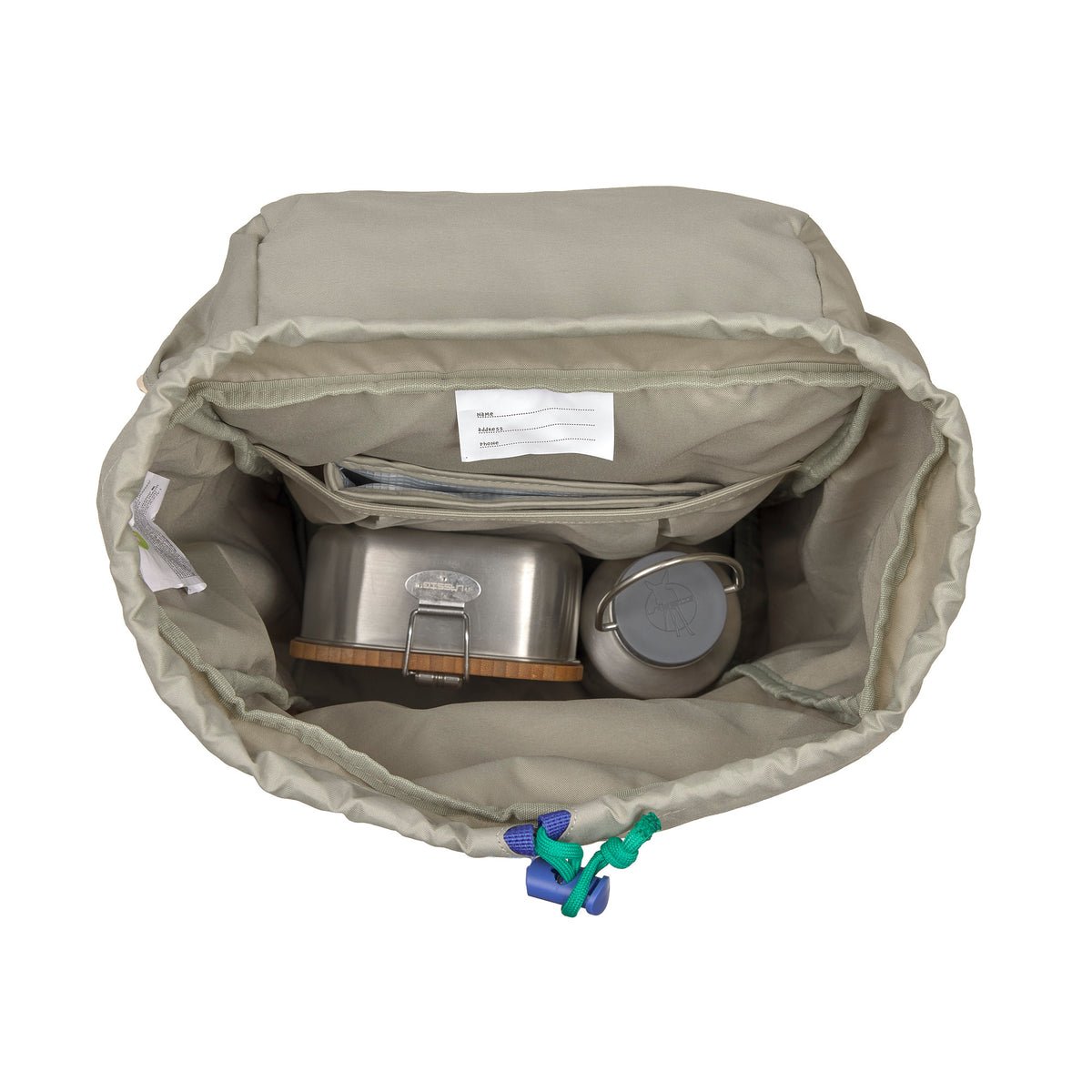 Lässig Big Outdoor Backpack Happy Trails Frog