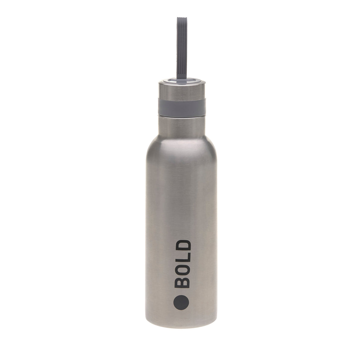 Lässig RVS drinkfles - Bold Zilver