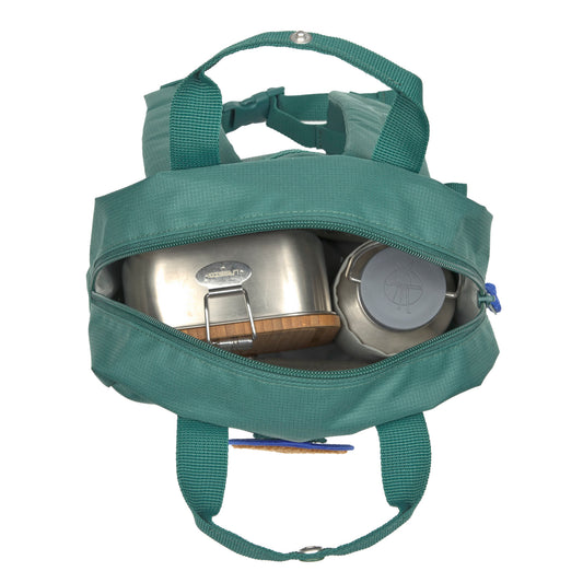 Lässig Mini Square Backpack Little Gang Dark Green