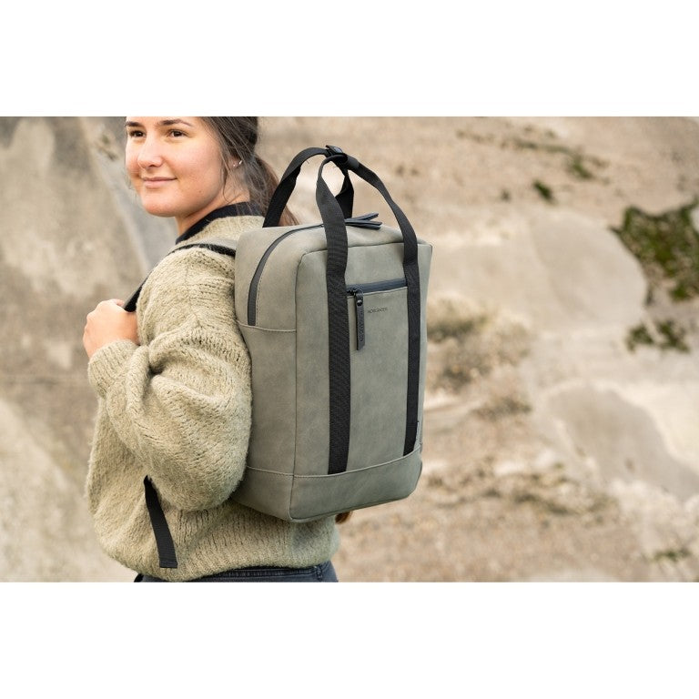 Norländer Nubuck Rugzak Groen