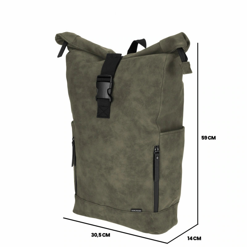 Norländer Fietsrugzak Nubuck Groen