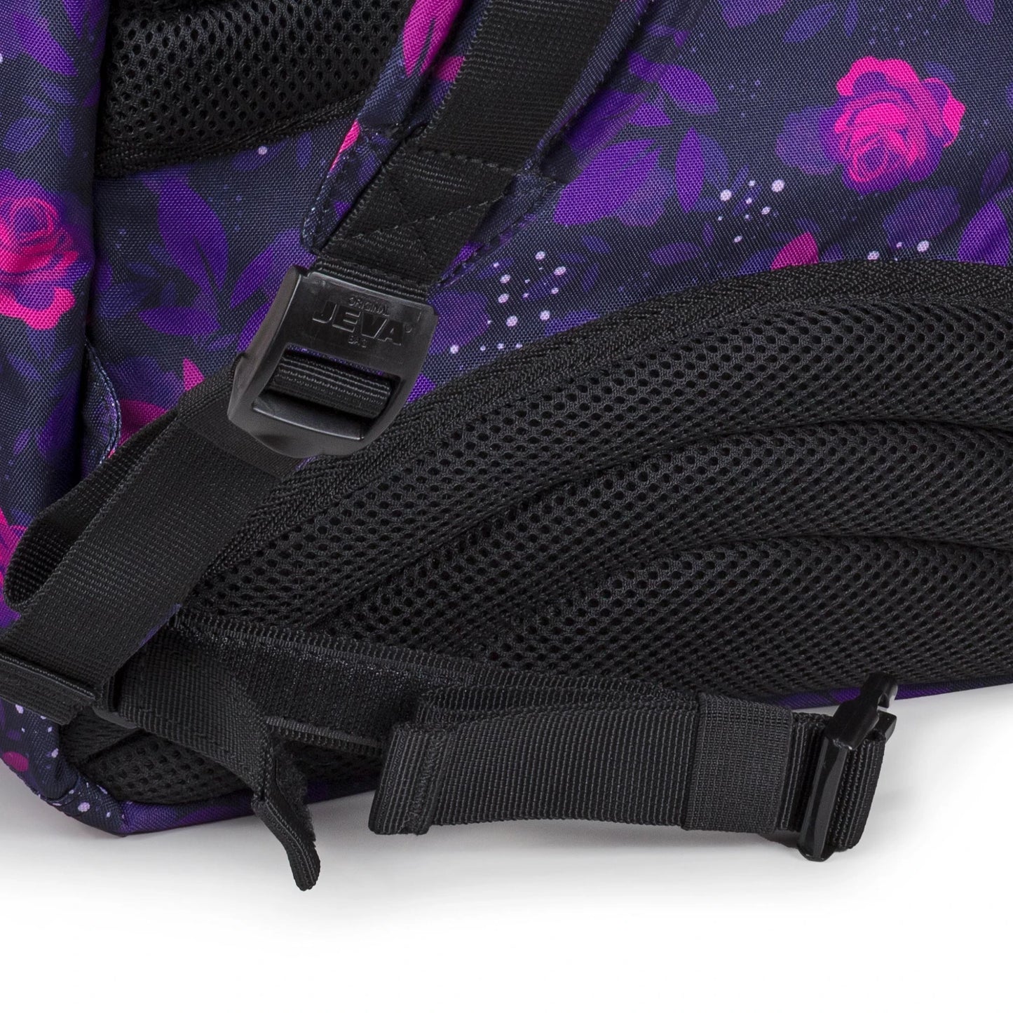 JEVA rugzak Supreme Dark Rose afneembare heupband