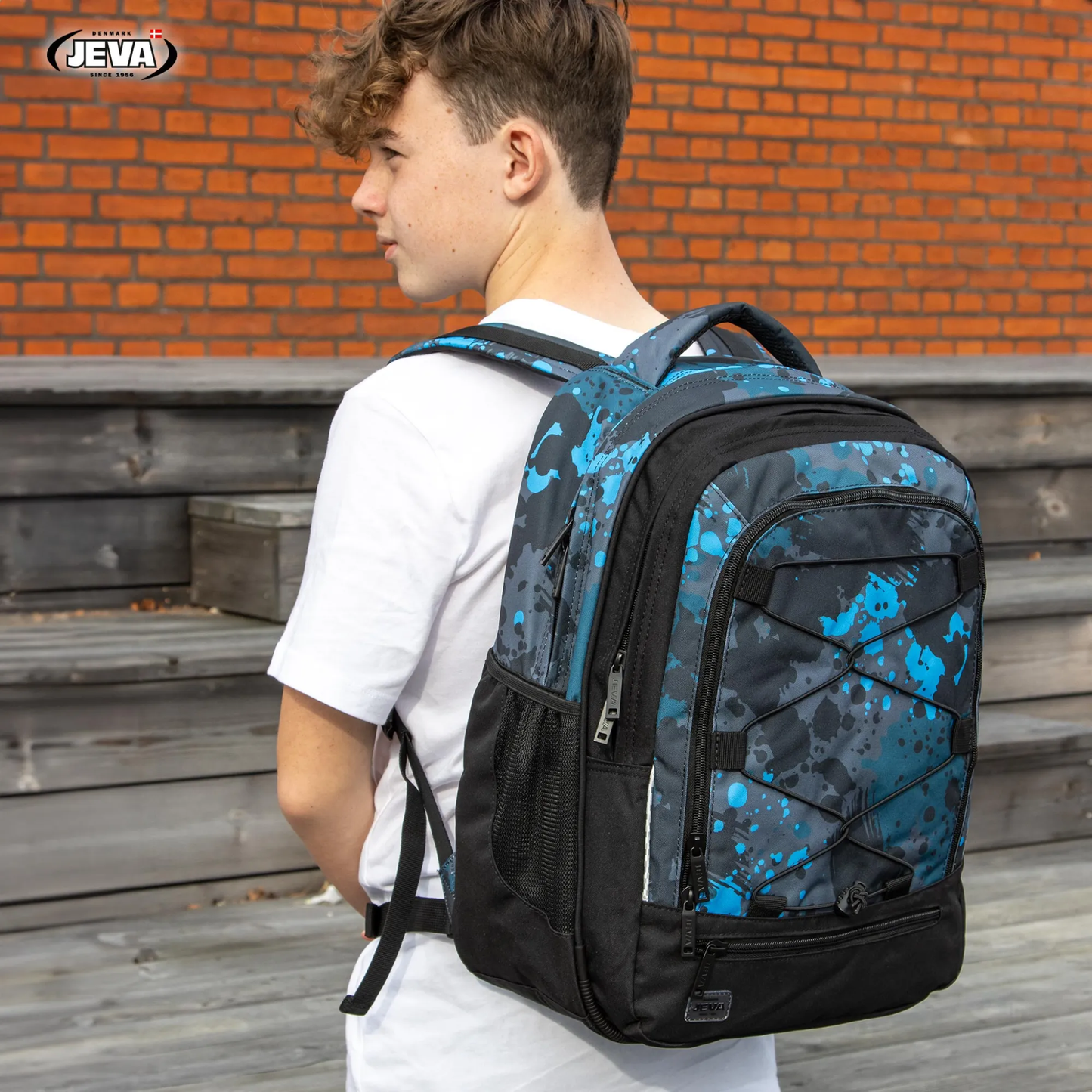 Stoere jongens rugzak middelbare school