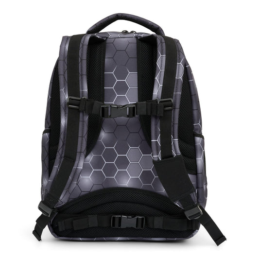 JEVA Rugzak Survivor Black Hexagon