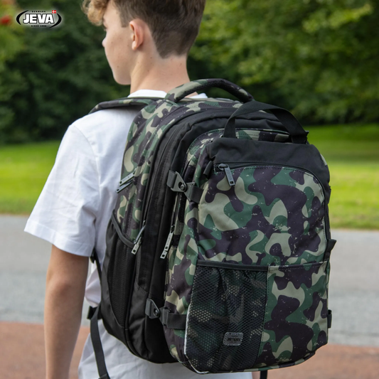 JEVA Rugzak Supreme + Box Green Camou