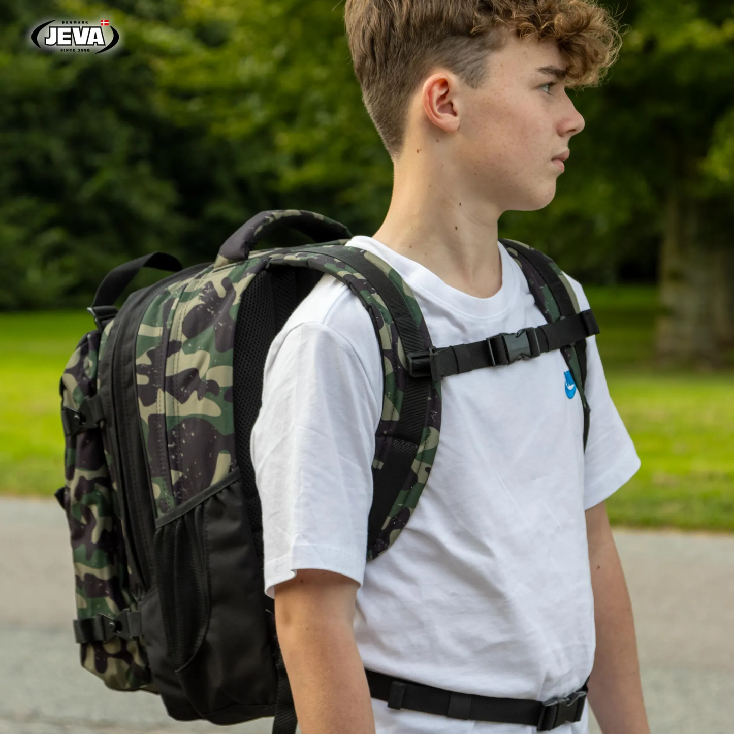 JEVA Rugzak Supreme Green Camou
