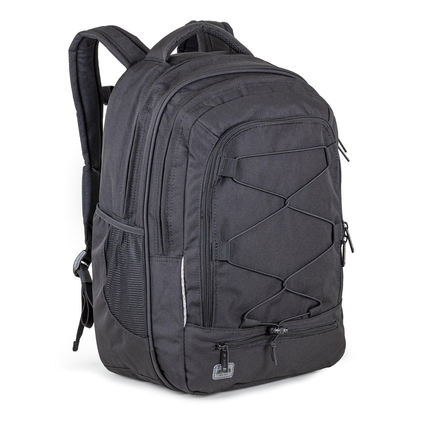 JEVA Survivor Black rugzak voor middelbare scholieren