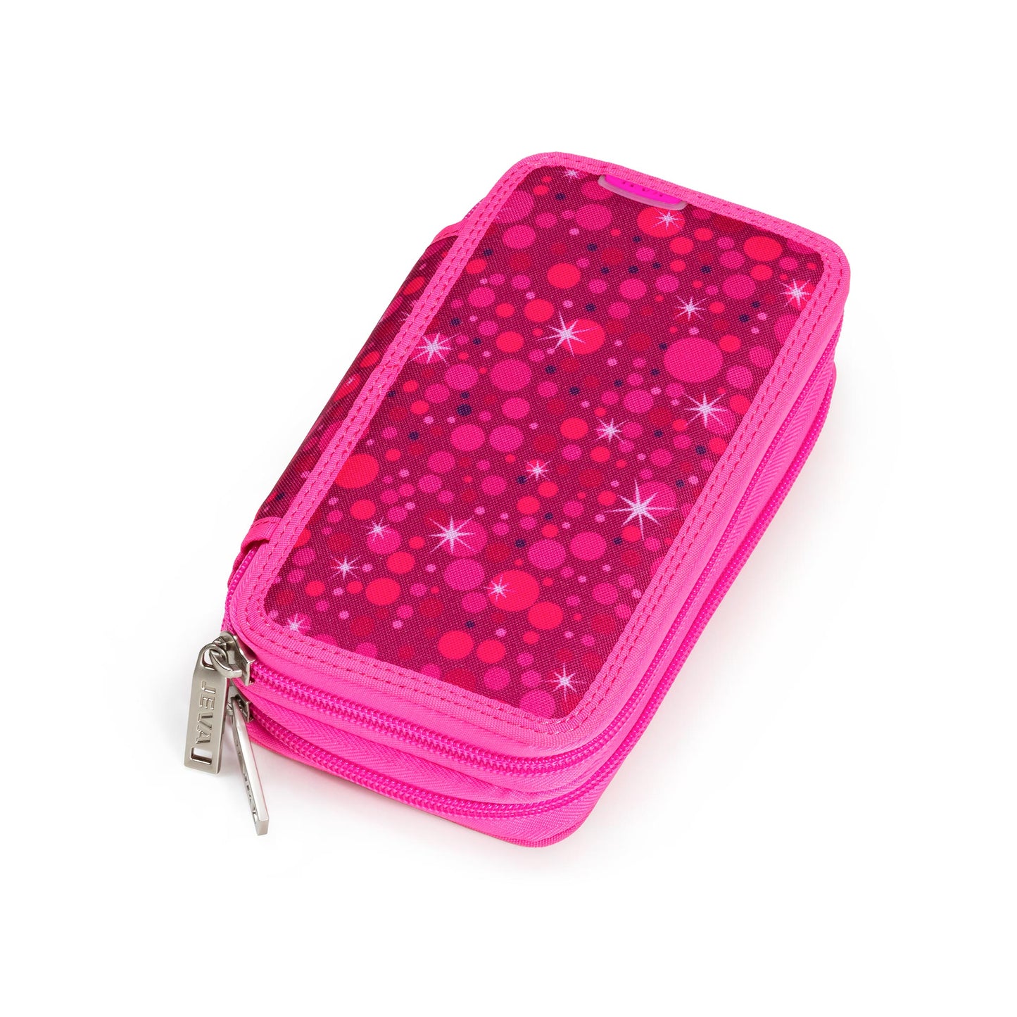 JEVA Etui Twozip Super Pink