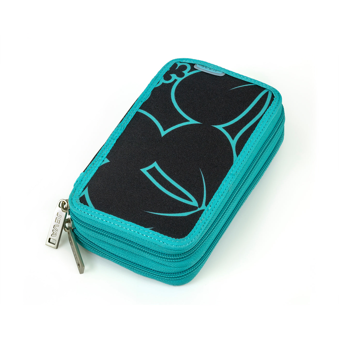 JEVA Etui Twozip Hibiscus