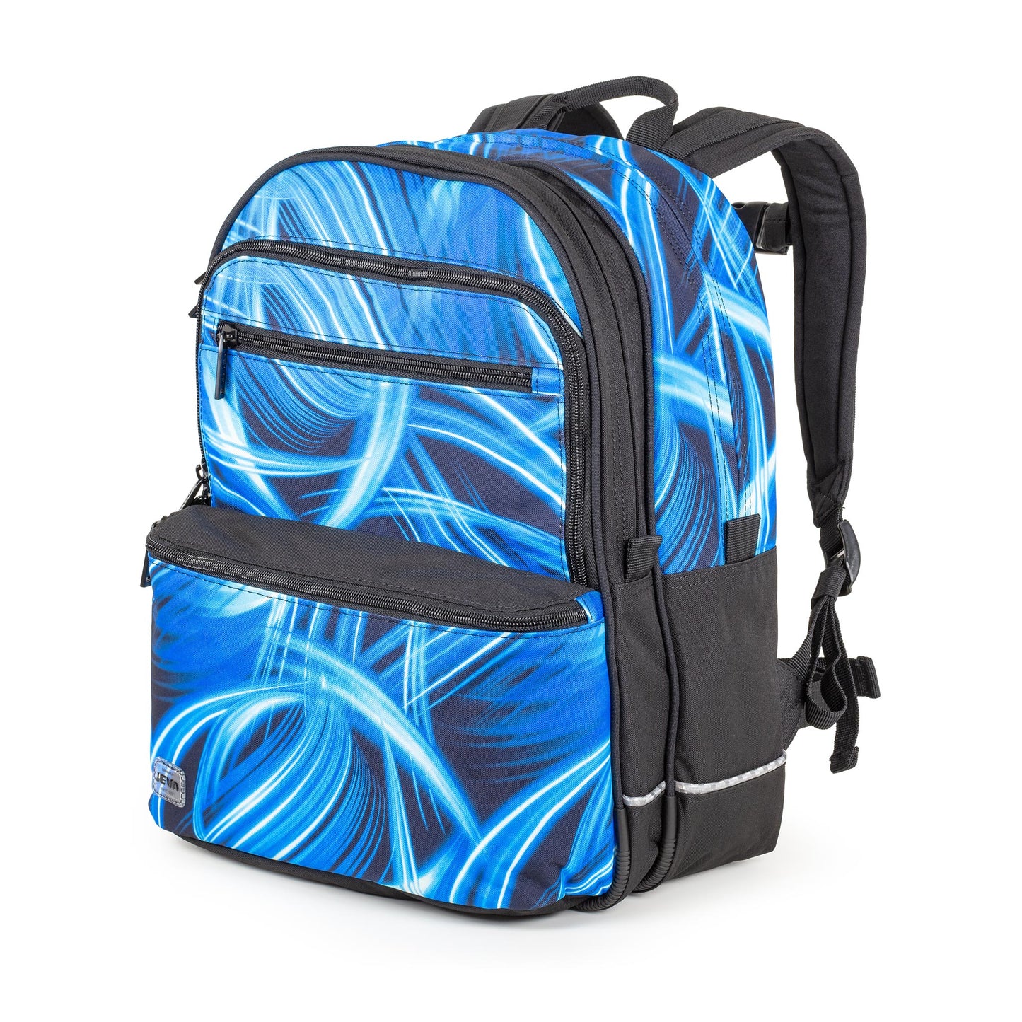 JEVA blauwe ergonomische rugzak basisschool