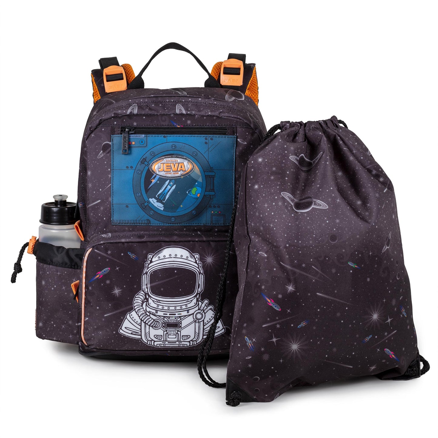 Jongens rugzak JEVA met astronaut print