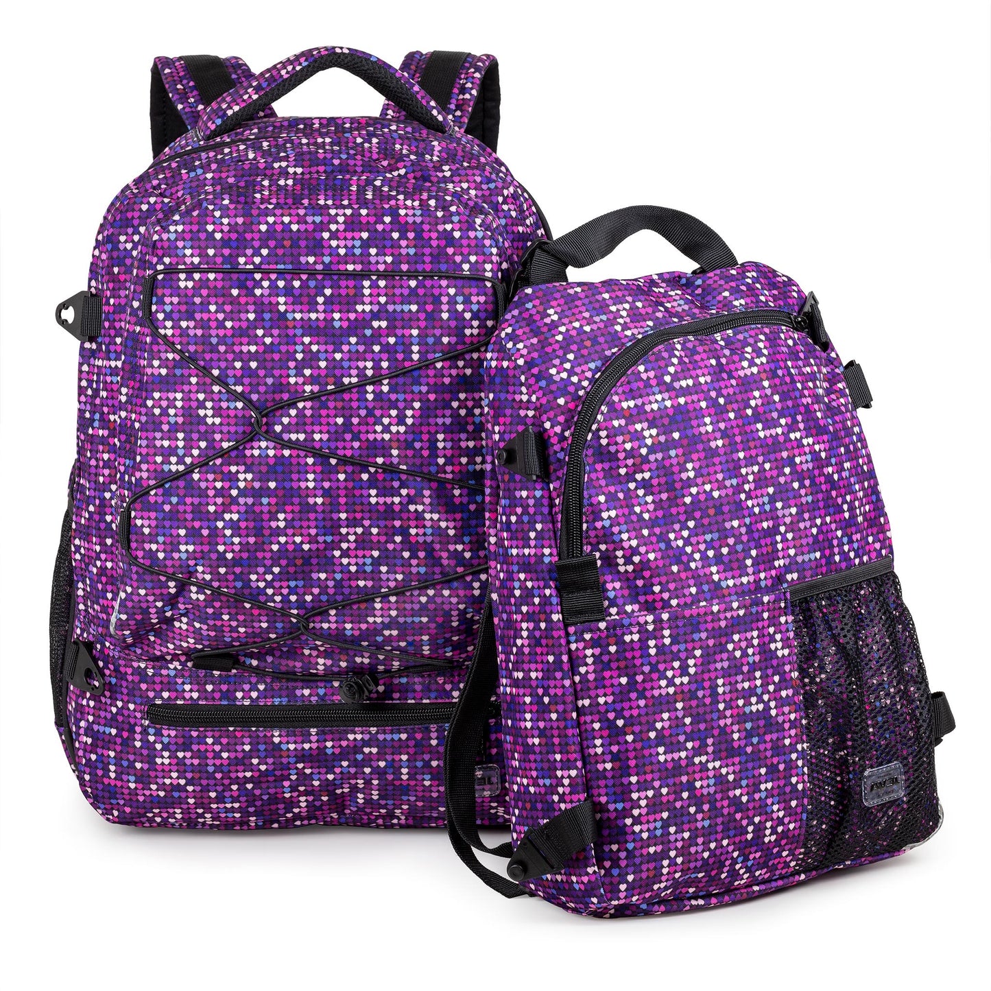 JEVA Rugzak Supreme Mosaik - ergonomische rugzak voor middelbare school