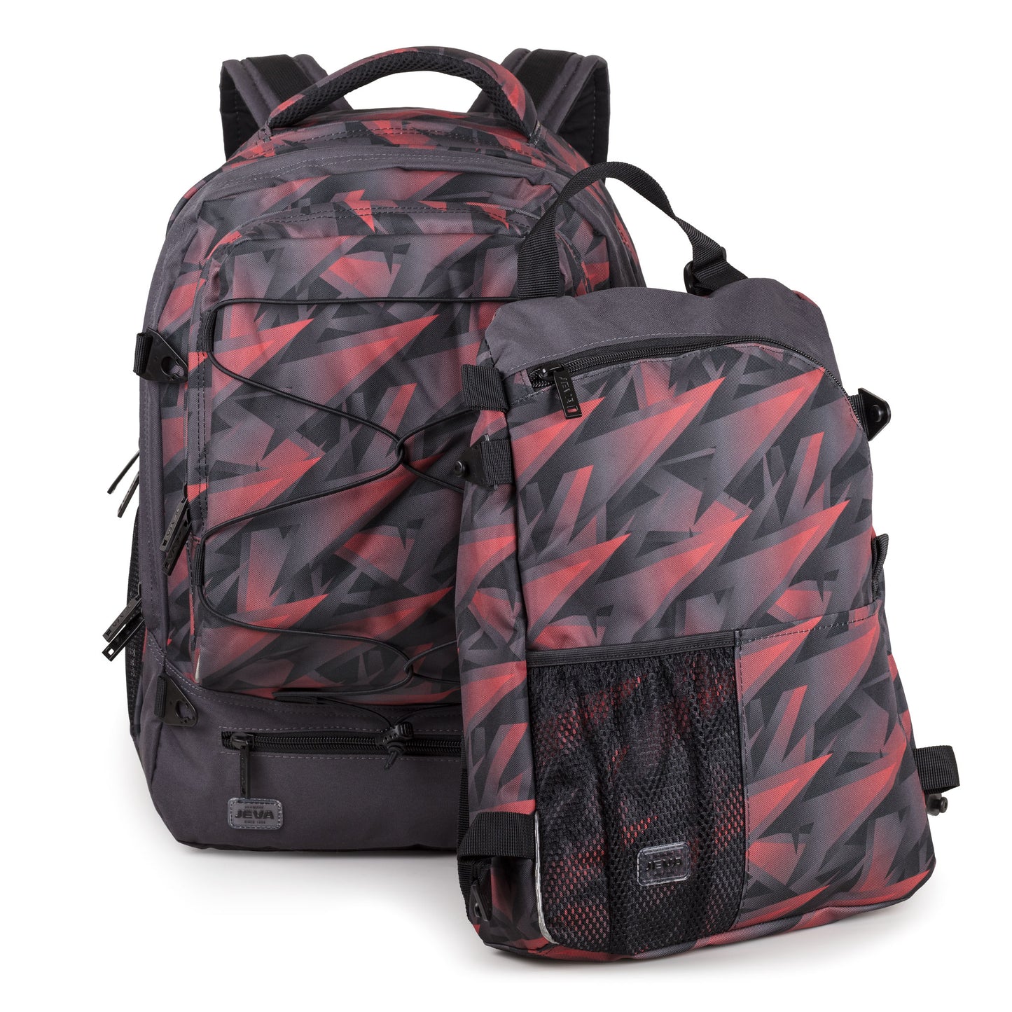 JEVA Supreme Rock ergonomische rugzak middelbare scholieren