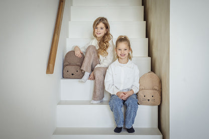 Kidzroom rugzak Comfort Friends Brown