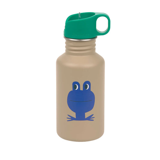 Lässig RVS Drinkfles Happy Trails Frog