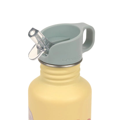 Lässig RVS Drinkfles Happy Trails Flower