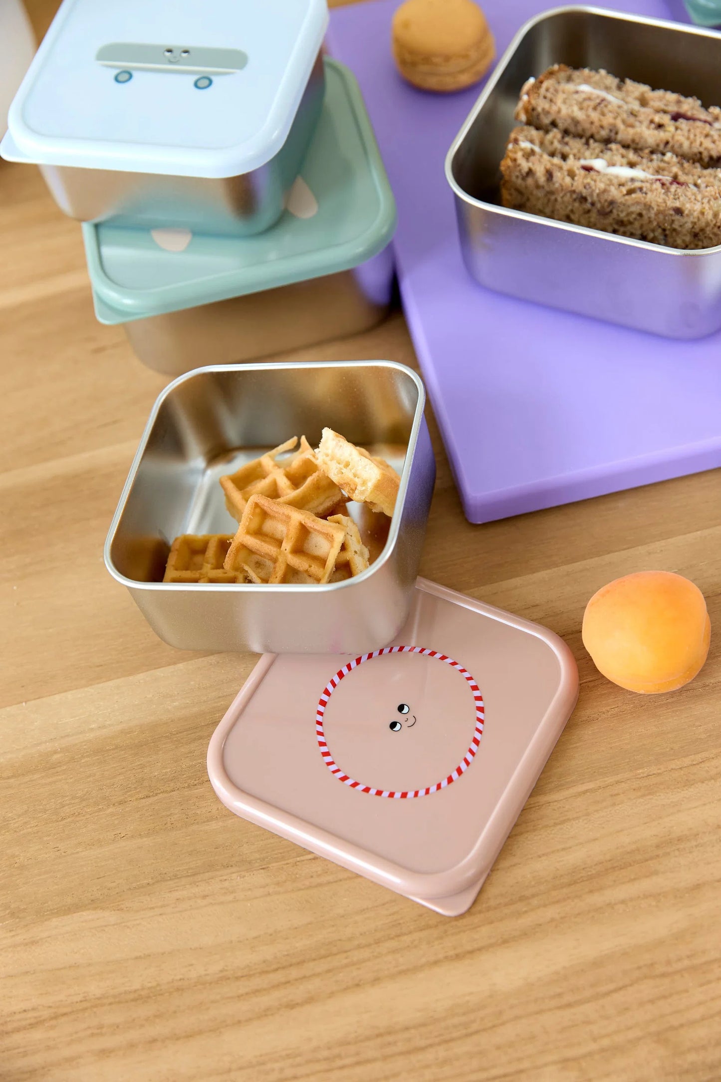 Lässig Snackbox Tiny Team Cat 3-delig