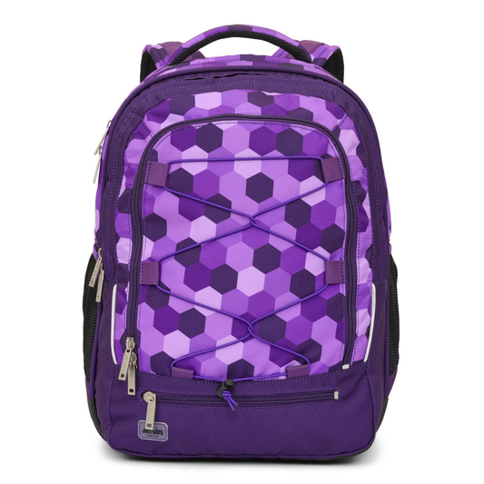 JEVA Rugzak Survivor Purple Cubes