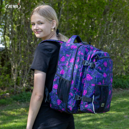JEVA rugzak Supreme Dark Rose