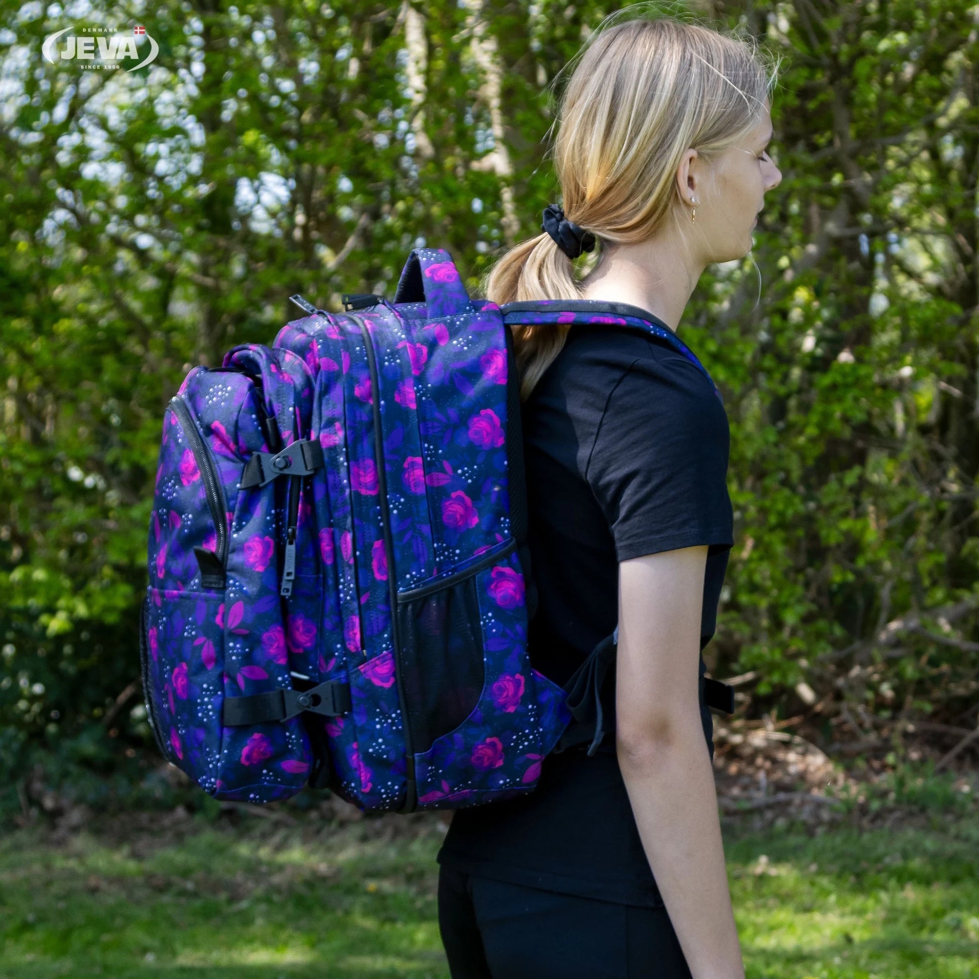 JEVA rugzak Supreme Dark Rose