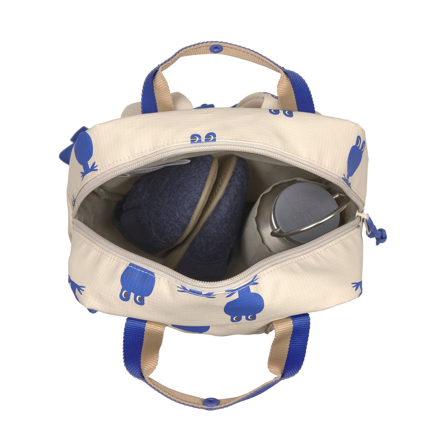 Lässig Mini Square Backpack Happy Trails Frog
