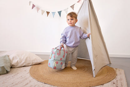 Lässig Mini Square Backpack Happy Trails Flower