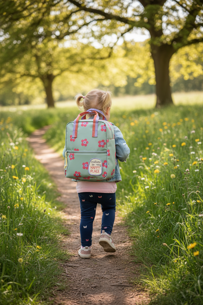 Lässig Mini Square Backpack Happy Trails Flower