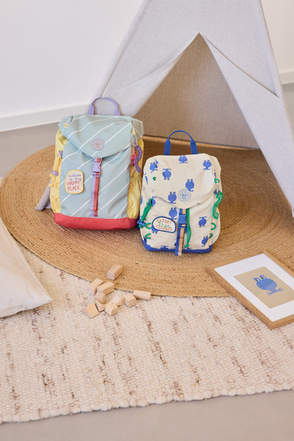 Lässig Big Outdoor Backpack Happy Trails Frog