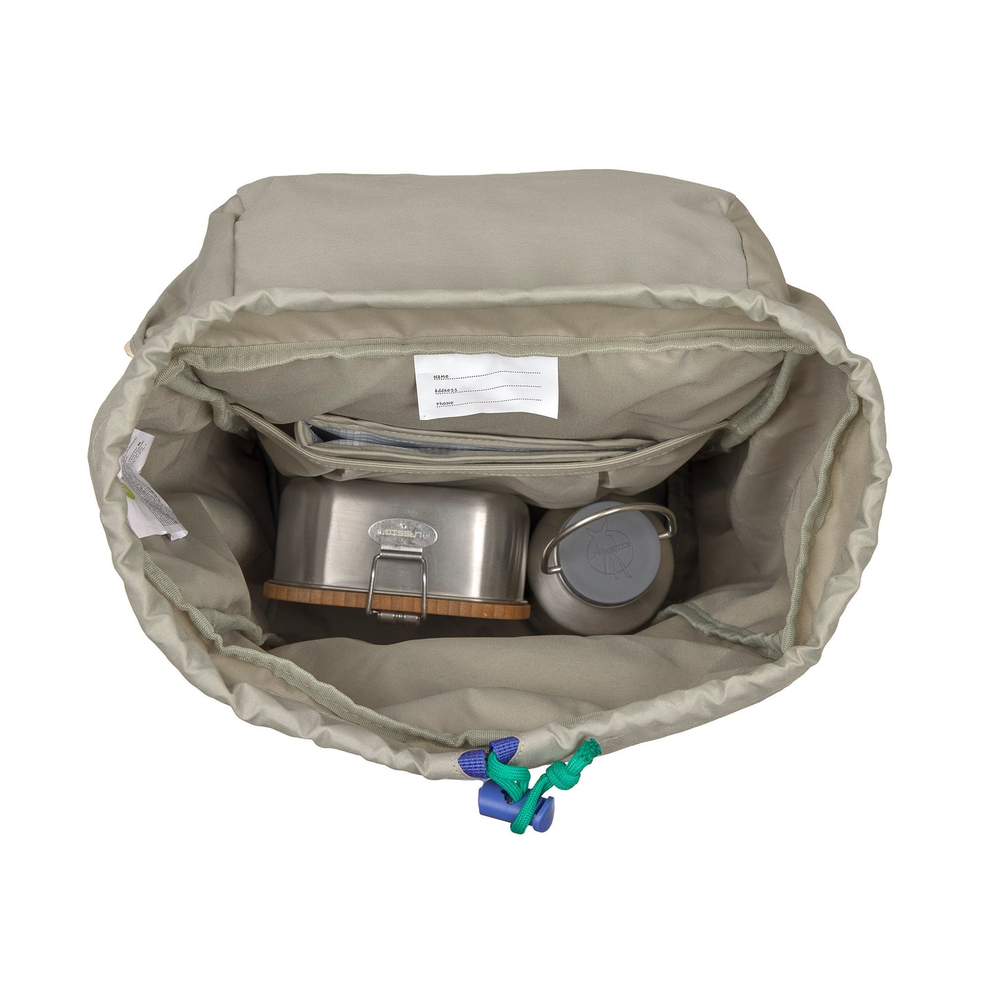 Lässig Big Outdoor Backpack Happy Trails Frog