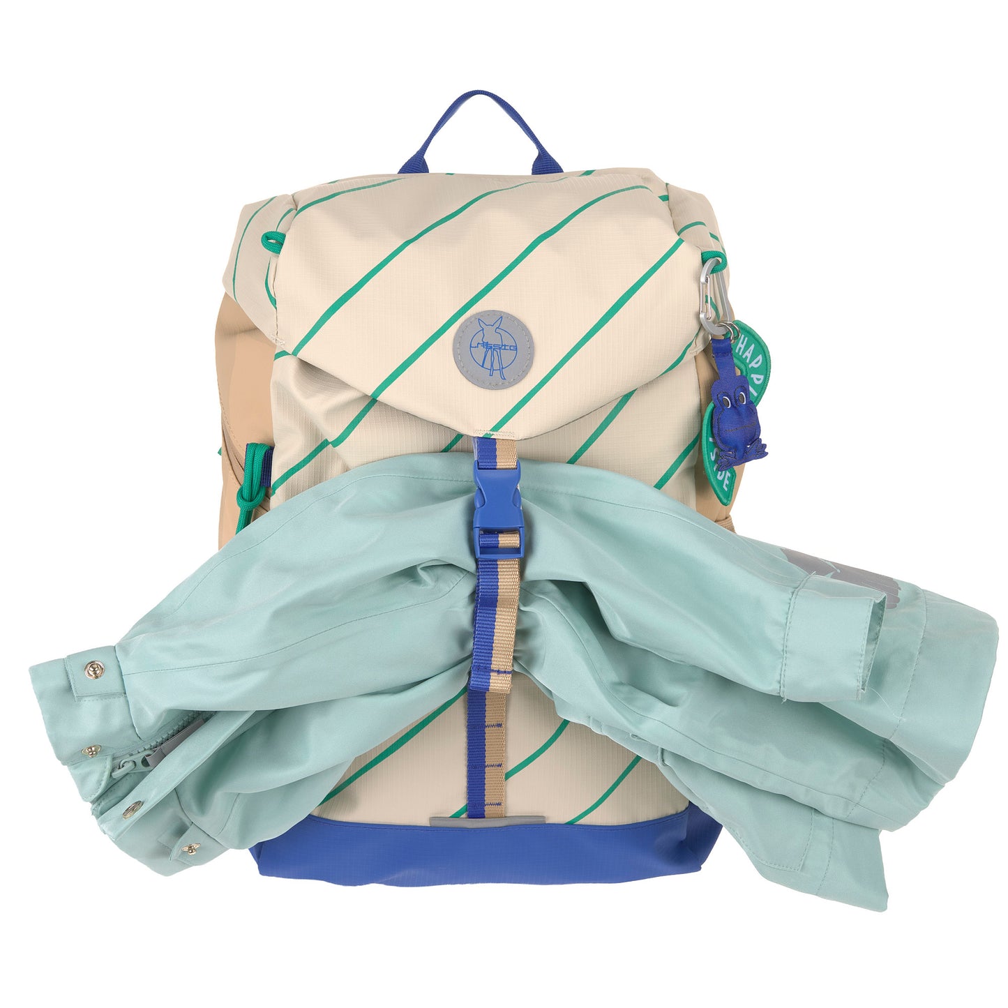 Lässig Big Outdoor Backpack Happy Trails Frog