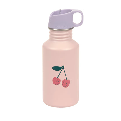Lässig RVS Drinkfles Happy Fruits Cherry