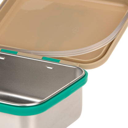 Lässig RVS Lunchbox Happy Trails Frog