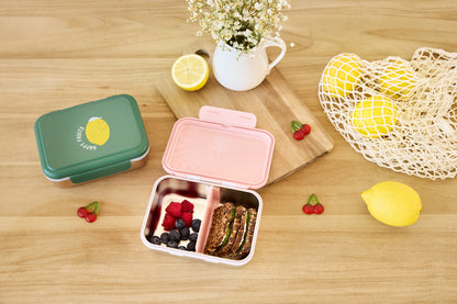 Lässig RVS Lunchbox Happy Fruits Cherry