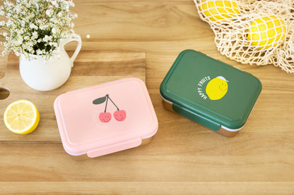 Lässig RVS Lunchbox Happy Fruits Lemon