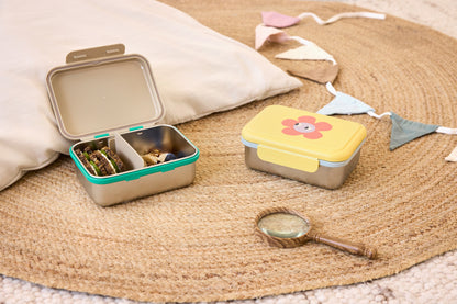 Lässig RVS Lunchbox Happy Trails Frog