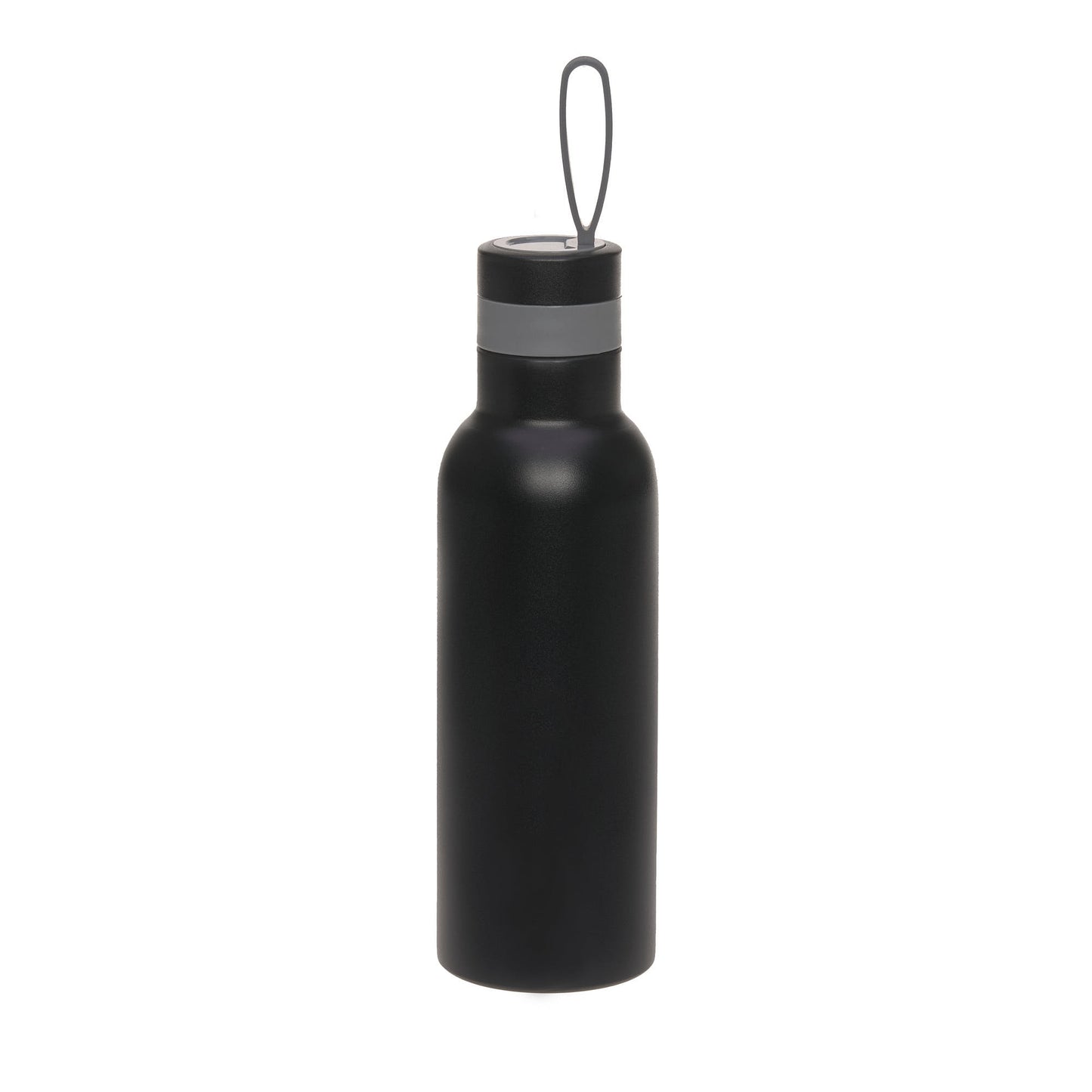 Lässig RVS drinkfles - Bold Black