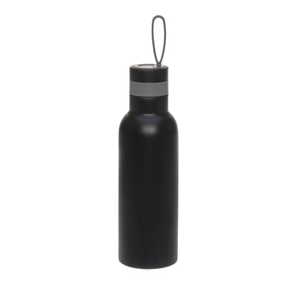 Lässig RVS drinkfles - Bold Black