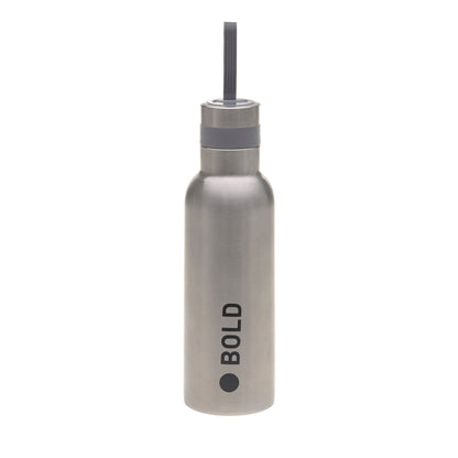Lässig RVS drinkfles - Bold Zilver
