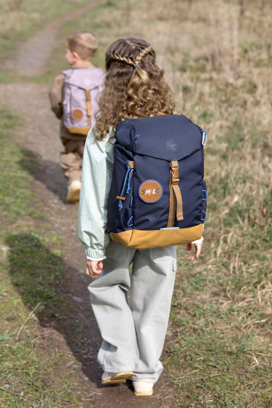 Lässig Big Outdoor Backpack Little Gang Navy