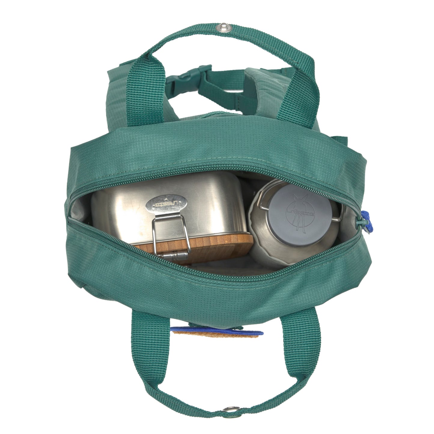 Lässig Mini Square Backpack Little Gang Dark Green