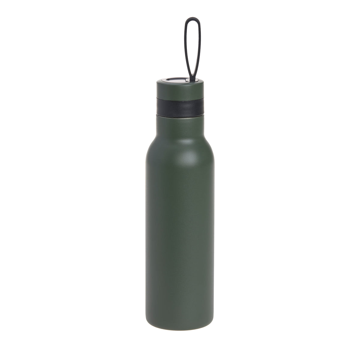 Lässig RVS drinkfles - Bold Dark Olive