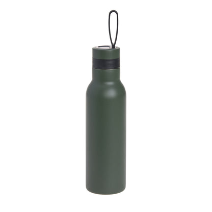 Lässig RVS drinkfles - Bold Dark Olive