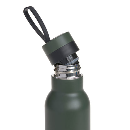 Lässig RVS drinkfles - Bold Dark Olive