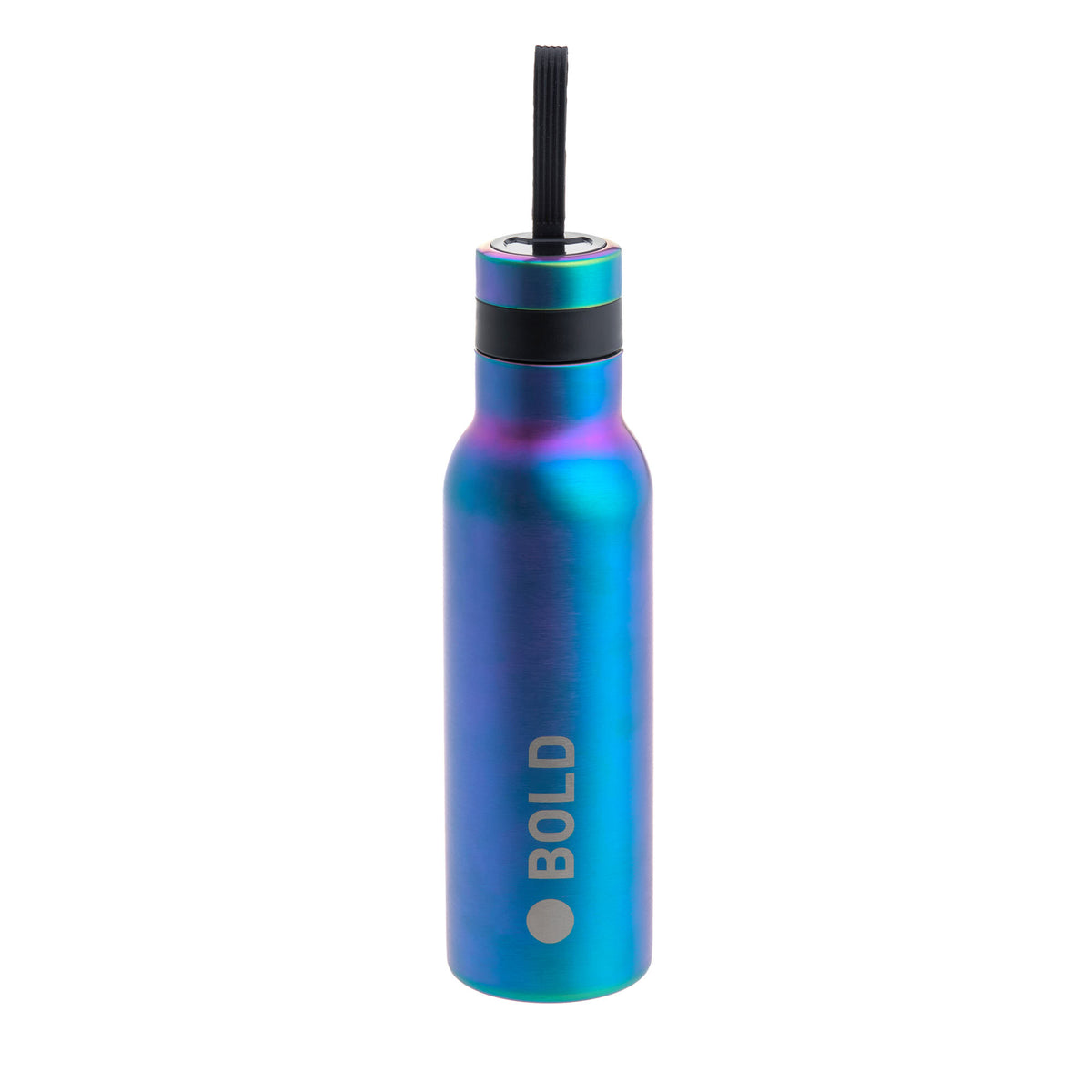 Lässig RVS drinkfles BOLD Blue Purple