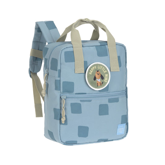 Lässig Mini Square Backpack Pattern Party Blue
