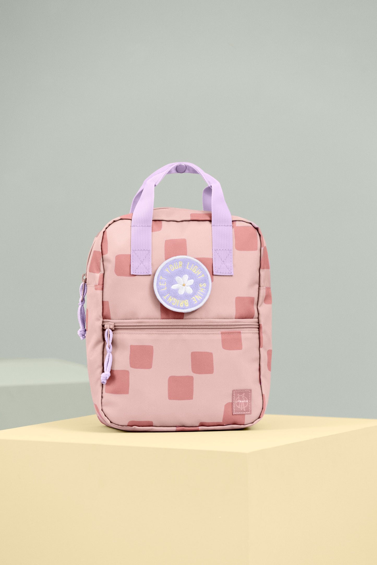 Lässig Mini Square Backpack Pattern Party Rose
